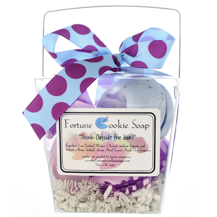 Socialite Bath Gift Set - Fortune Cookie Soap - 1