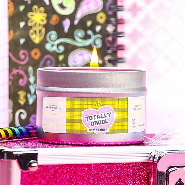 TOTALLY GROOL Hand Poured Soy Candle