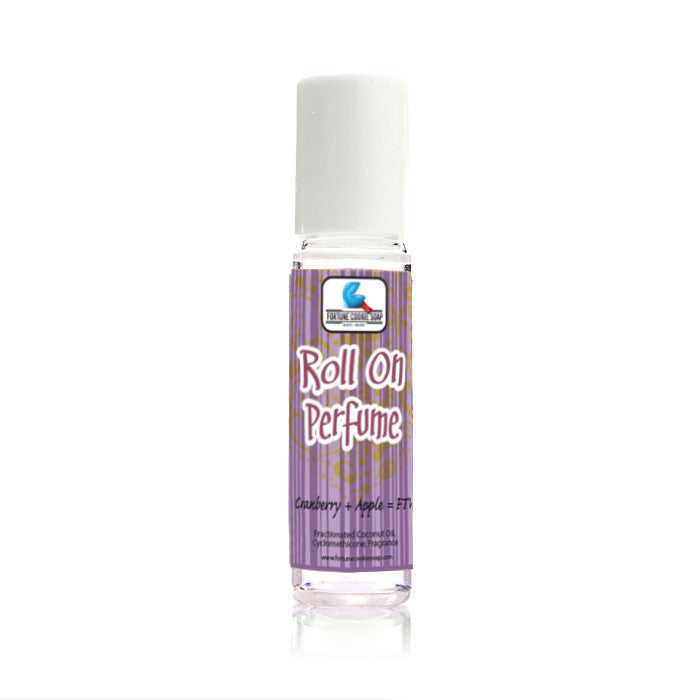 Cranberry + Apple = FTW Roll On Perfume - Fortune Cookie Soap