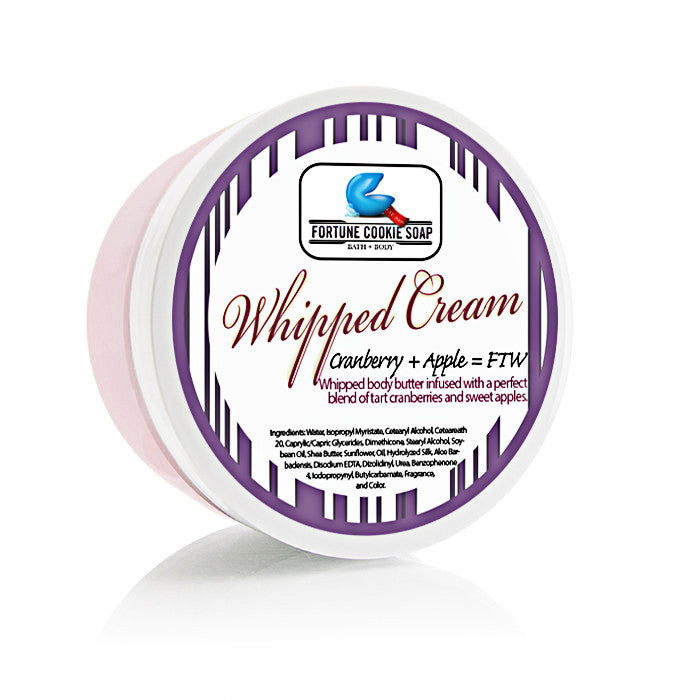 Cranberry + Apple = FTW Body Butter - Fortune Cookie Soap