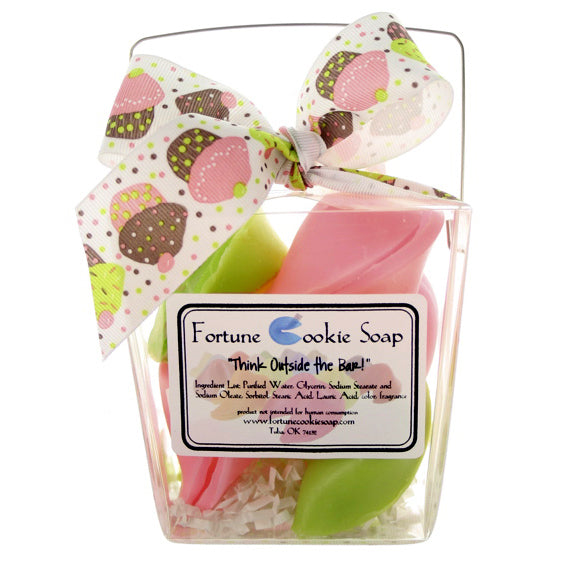 Icing on the Cake Bath Gift Set - Fortune Cookie Soap