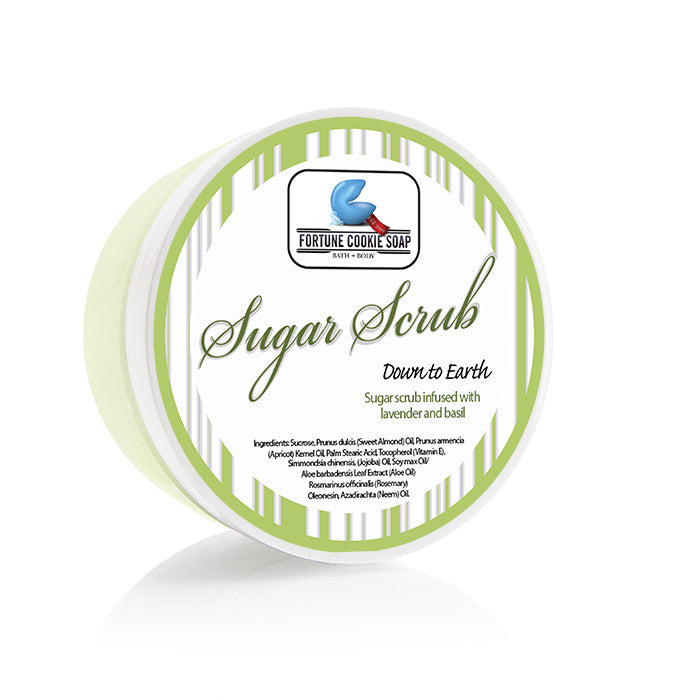 Down to Earth Sugar Scrub 5oz. - Fortune Cookie Soap