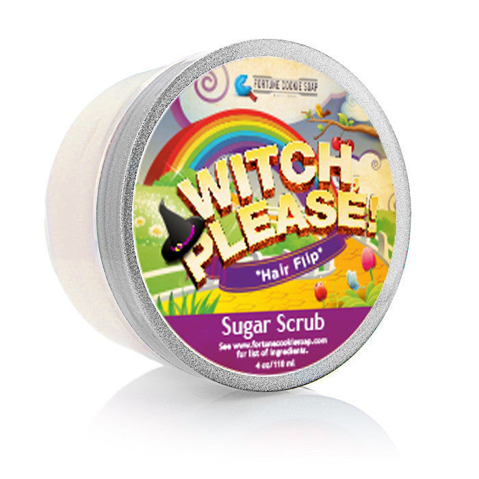 *Hair Flip* Sugar Scrub - Fortune Cookie Soap