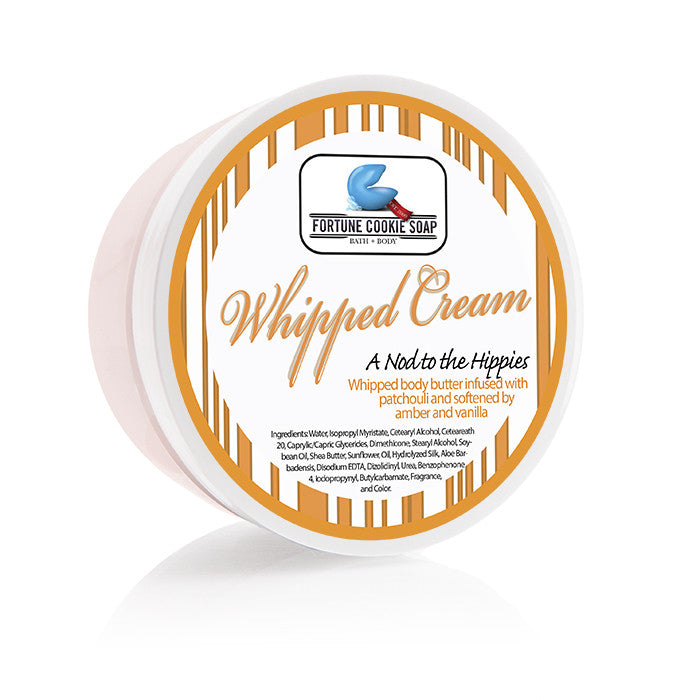 A Nod to the Hippies Body Butter - Fortune Cookie Soap