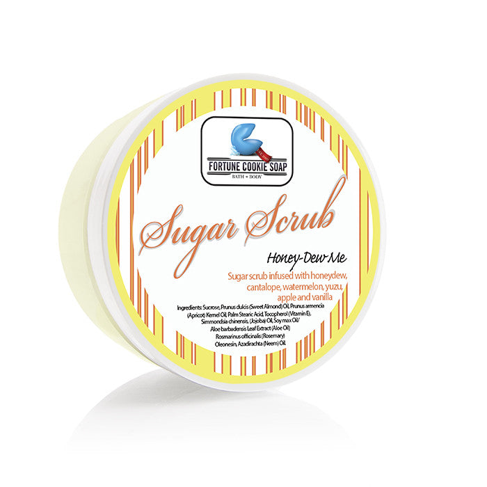 Honey-Dew Me Sugar Scrub 5oz. - Fortune Cookie Soap