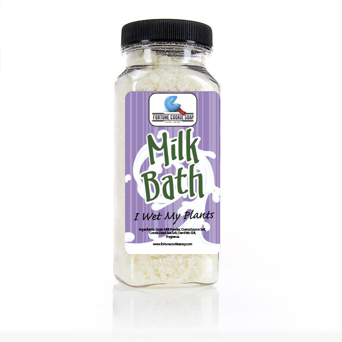 I Wet My Plants Milk Bath (12.5 oz) - Fortune Cookie Soap