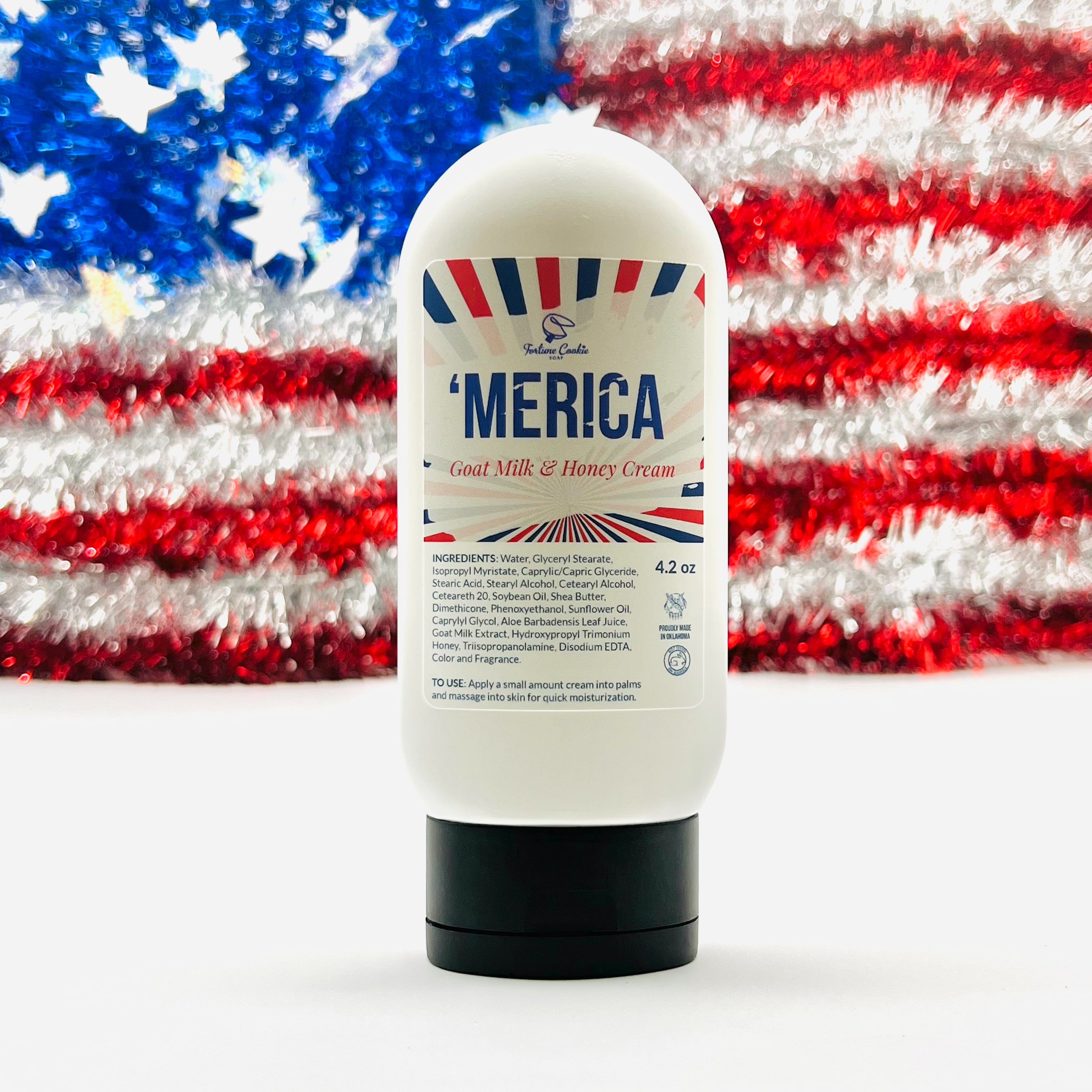 'MERICA Goat Milk & Honey Cream