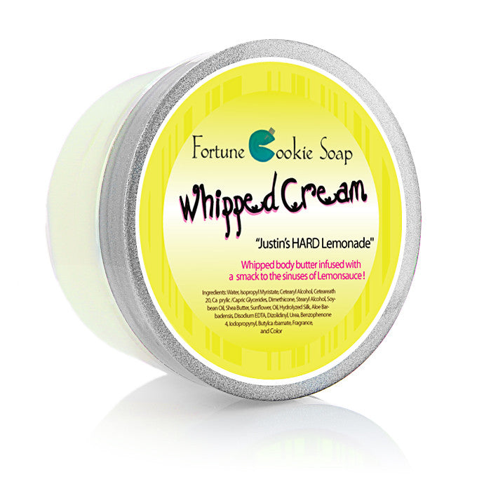 Justin's HARD Lemonade Body Butter - Fortune Cookie Soap