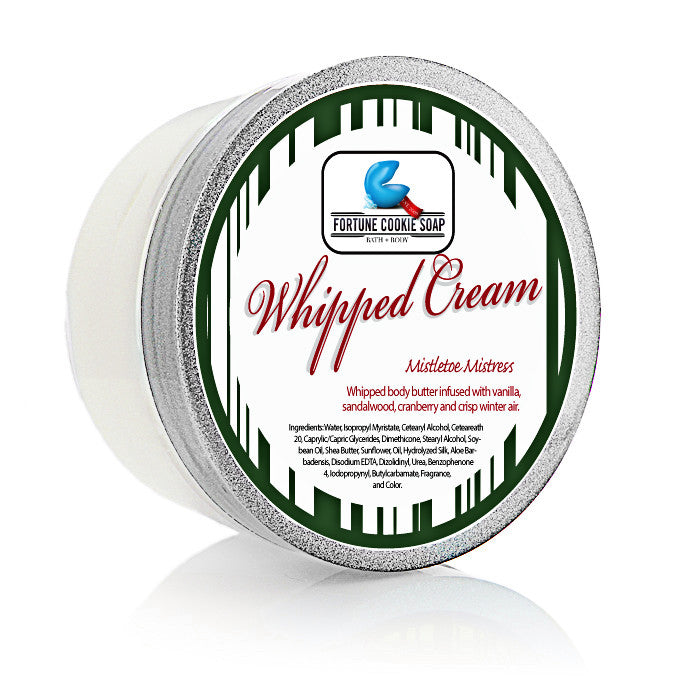 Mistletoe Mistress Body Butter 5oz. - Fortune Cookie Soap
