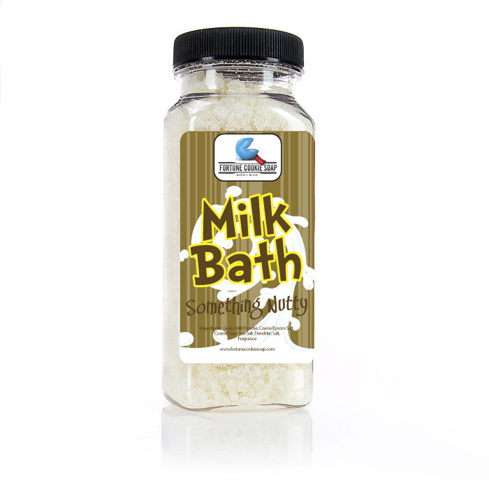 Something Nutty Milk Bath (12.5 oz) - Fortune Cookie Soap