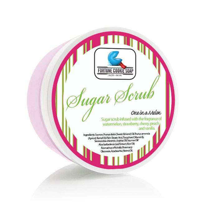 One in a Melon Sugar Scrub - Fortune Cookie Soap