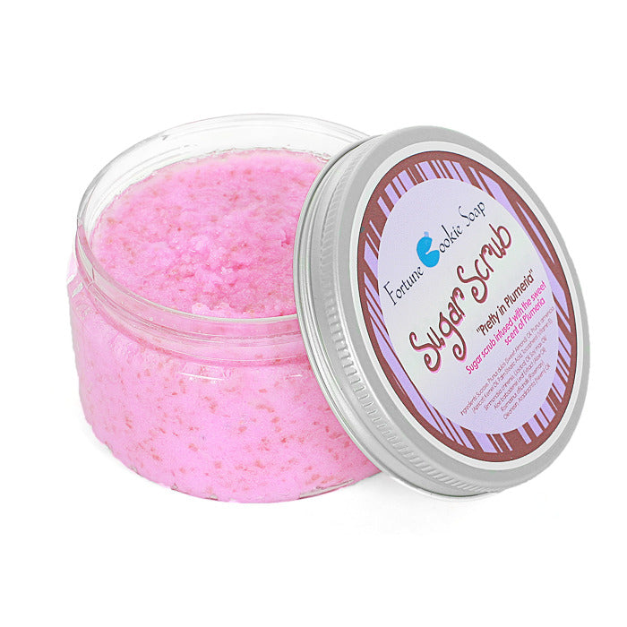 Pretty In Plumeria Sugar Scrub - Fortune Cookie Soap