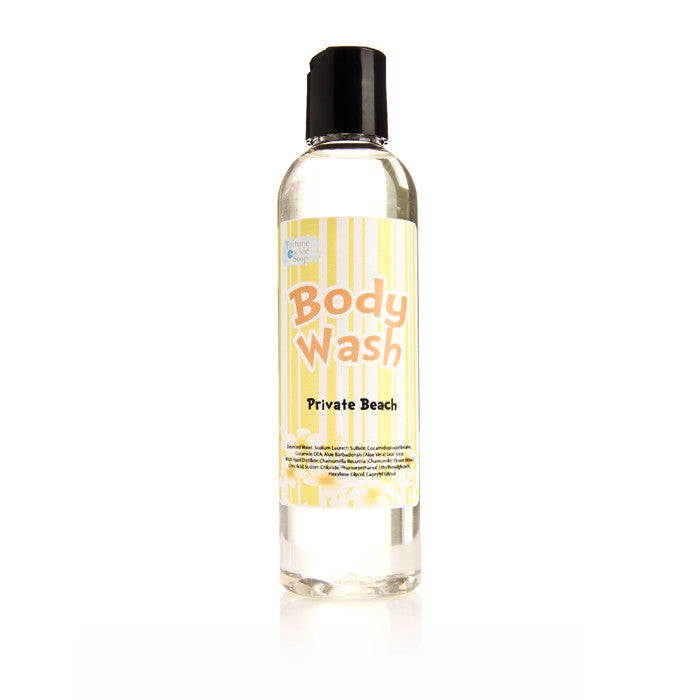 Private Beach Body Wash - Fortune Cookie Soap
