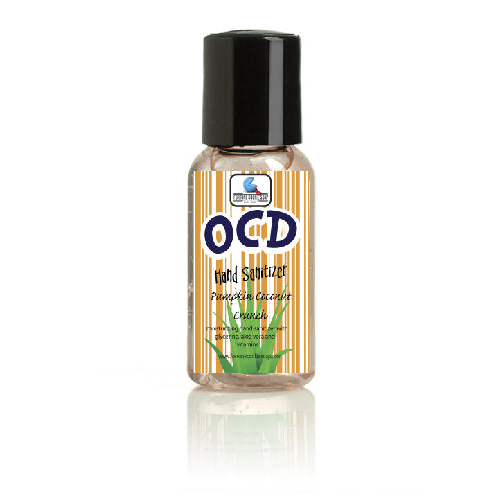 Pumpkin Coconut Crunch OCD Hand Sanitizer - Fortune Cookie Soap
