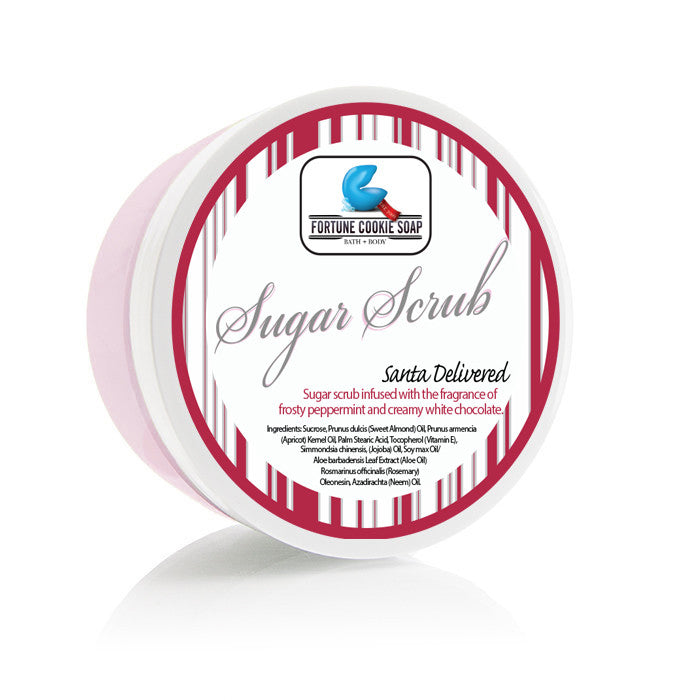 Santa Delivered Sugar Scrub - Fortune Cookie Soap