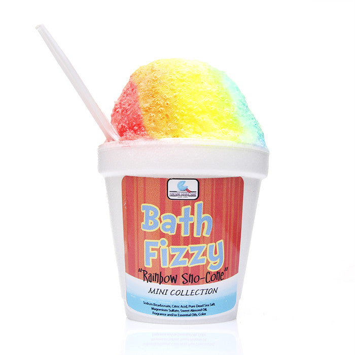 Rainbow Sno-Cone Bath Bomb - Fortune Cookie Soap