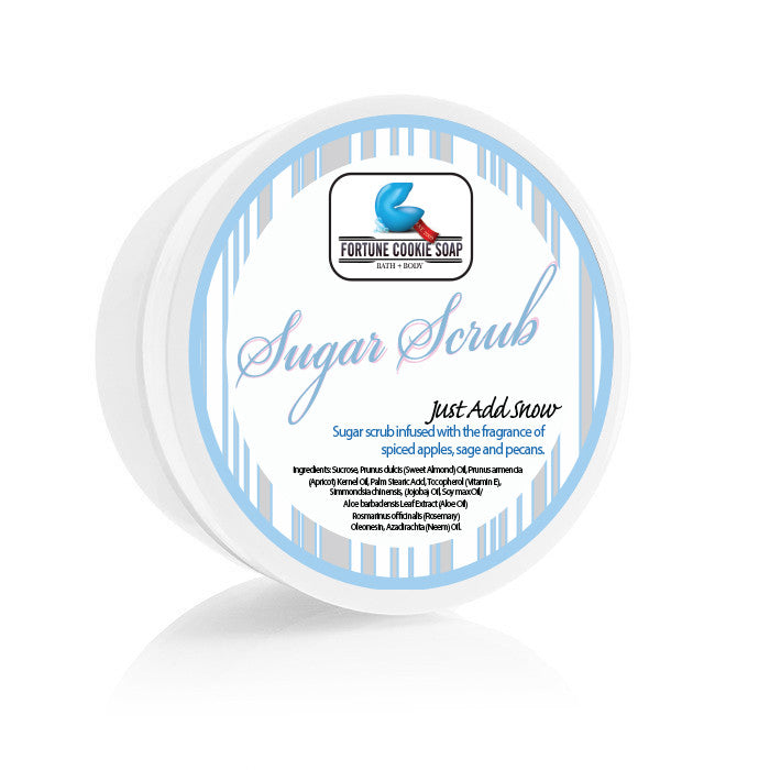 Just Add Snow Sugar Scrub - Fortune Cookie Soap