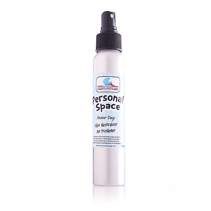 Snow Day Personal Space Air Freshener (4 oz) - Fortune Cookie Soap
