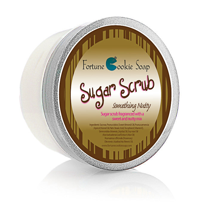 Something Nutty Sugar Scrub 5oz. - Fortune Cookie Soap