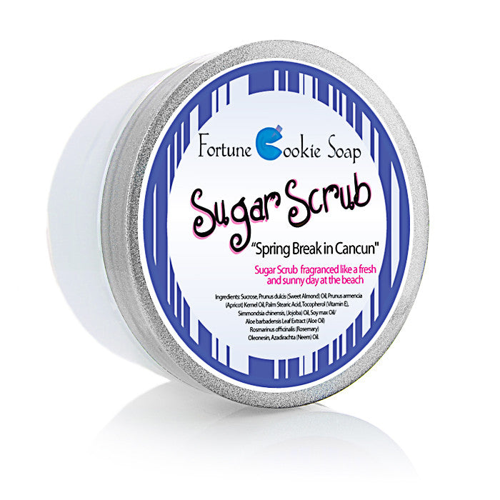 Spring Break In Cancun Sugar Scrub - Fortune Cookie Soap