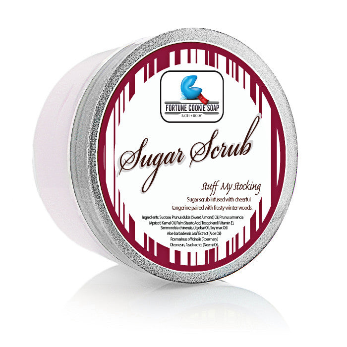 Stuff My Stocking Sugar Scrub 5oz. - Fortune Cookie Soap