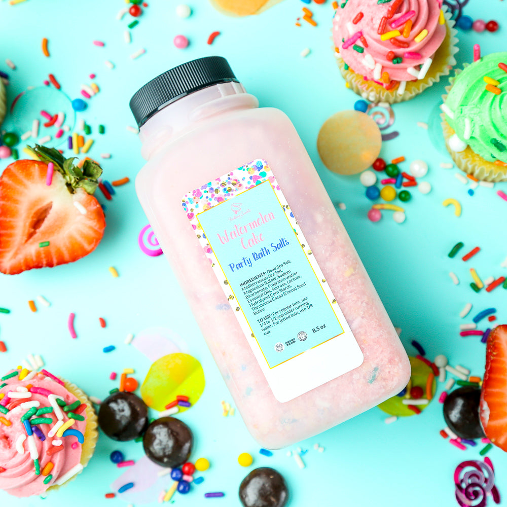 WATERMELON CAKE Party Bath Salts