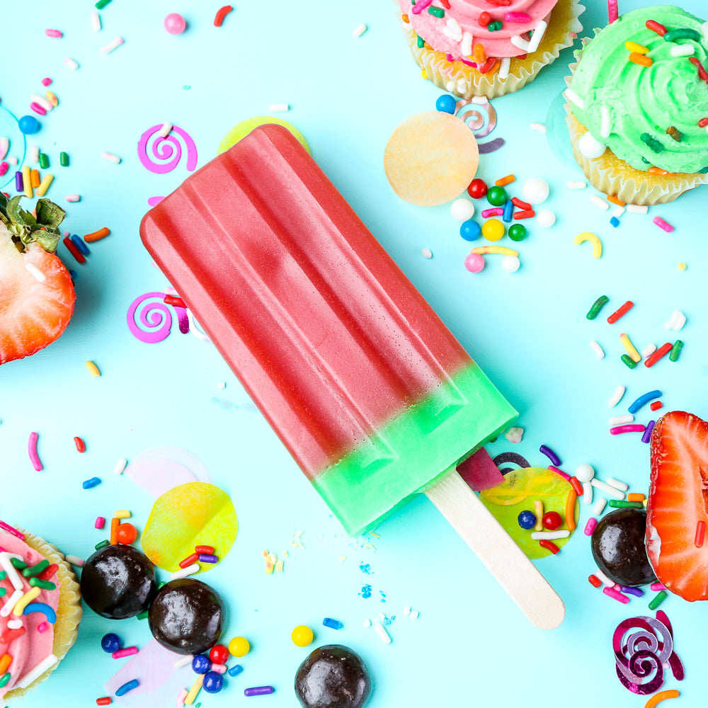 WATERMELON CAKE Popsicle Bar Soap
