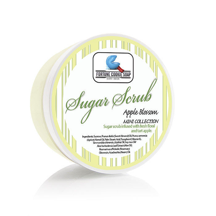 Apple Blossom Sugar Scrub 5oz. - Fortune Cookie Soap
