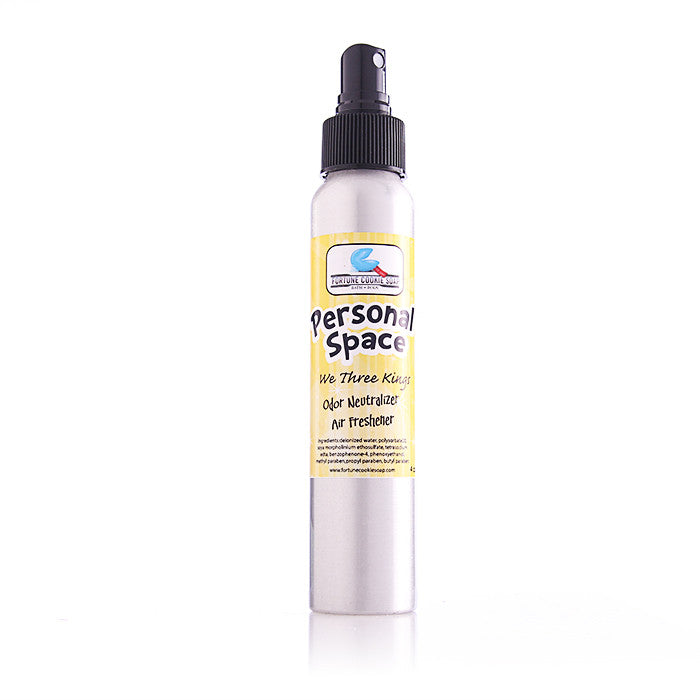 We Three Kings Personal Space Air Freshener (4 oz) - Fortune Cookie Soap