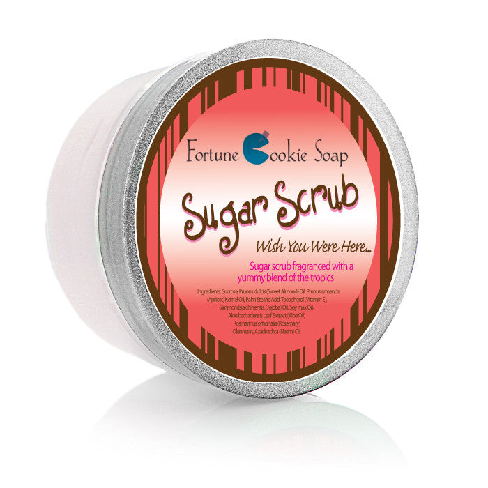 Wish You Were Here... Sugar Scrub - Fortune Cookie Soap