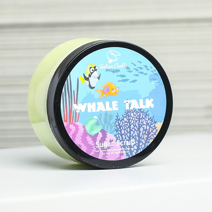 WHALE TALK Sugar Scrub - Fortune Cookie Soap - 1